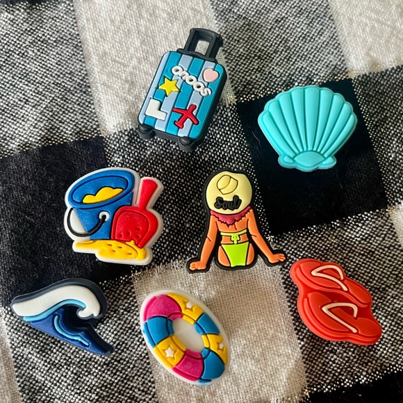Other - Beach shoe charms set of 7